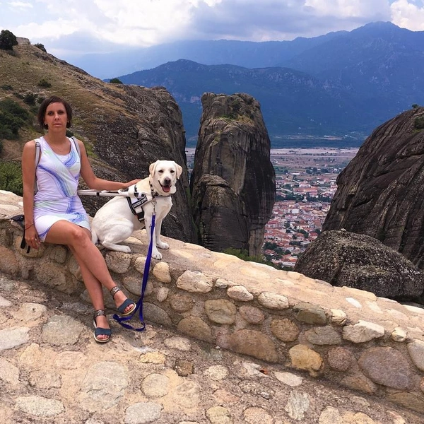 Ольга и Гермиона в Греции | Источник: Ольга Лифанова / vk.com