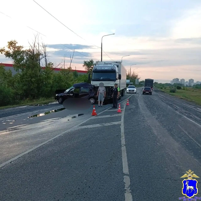Авария случилась около 18:50 9 августа | Источник: ГУ МВД России по Самарской области