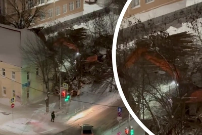 В Уфе снесли дом возле гимназии — что построят на его месте