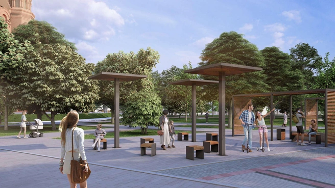 С достаточным количеством мест для отдыха | Источник: Центр компетенций «Вяз»