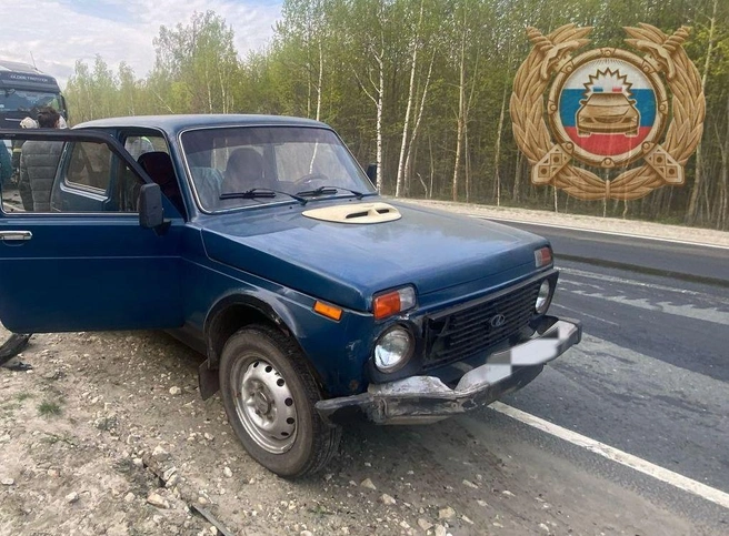 Водитель «Нивы» тоже легко отделался | Источник: ГИБДД по Саратовской области