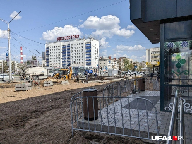 Пока что всё ограждено | Источник: Булат Салихов / UFA1.RU