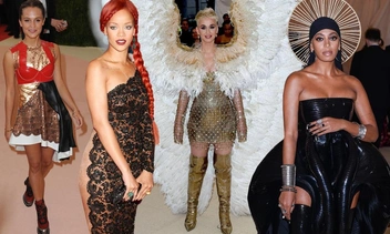 Самые странные наряды звезд на Met Gala, которые удивляли нас 7, 9 и 14 лет назад