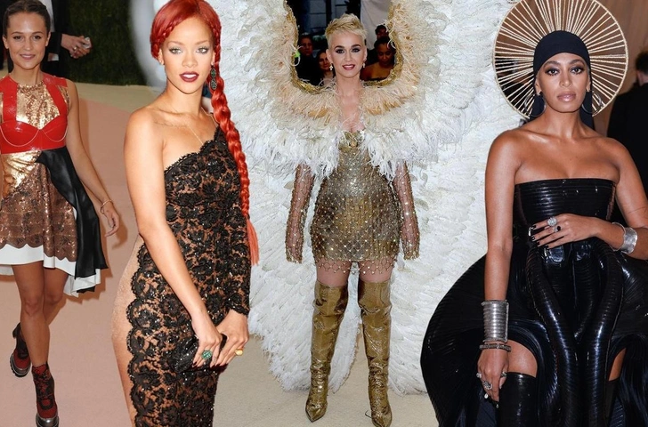 Самые странные наряды звезд на Met Gala, которые удивляли нас 7, 9 и 14 лет назад