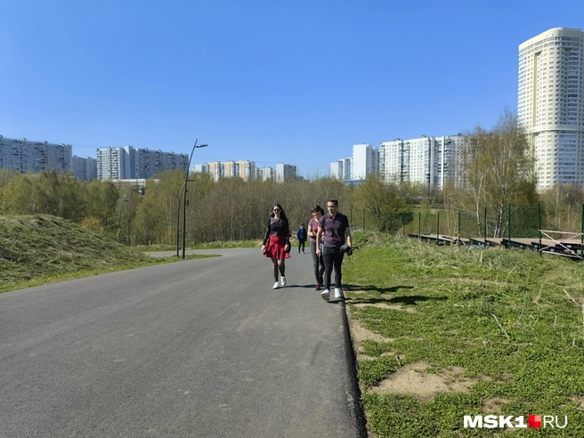 Велотрасса к Олимпиаде-80 после благоустройства | Источник: Дмитрий Бондарев / MSK1.RU