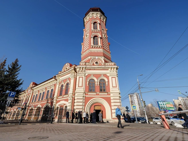 Здание пожарной части построили в 1897 году. | Источник: Алексей Волхонский / V1.RU