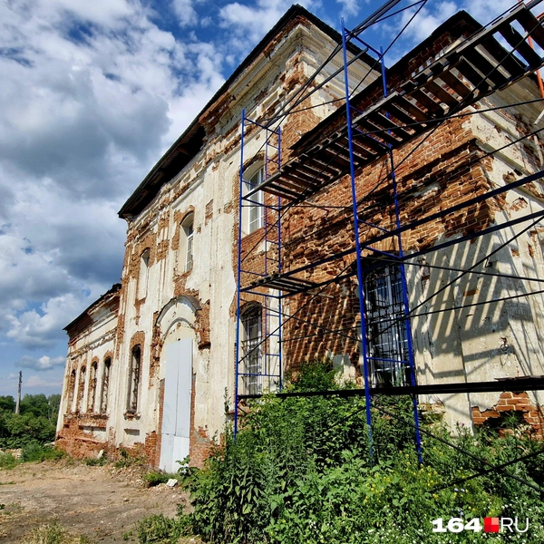 В храме еще очень много работы | Источник: Виктория Федорова / 164.RU