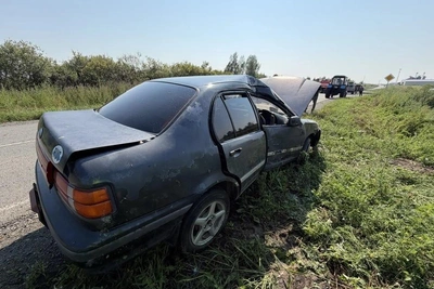 Девушка-водитель пострадала в ДТП в Зауралье