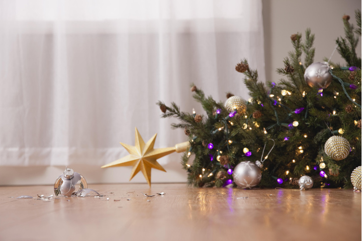 Опасная елка и неадекватный Дед Мороз: как избежать происшествий в Новый год