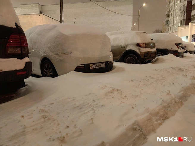 Непогода продлится как минимум до конца дня | Источник: читатель MSK1.RU