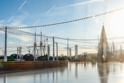 В Воронеже изменился график работы катка на Адмиралтейской площади