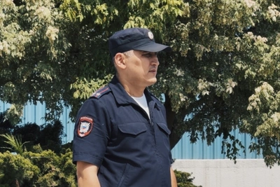 Полиция Астрахани провела тренировку перед футбольным сезоном