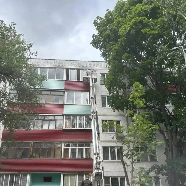 Здесь и далее на фото — некоторые последствия атак ВСУ на Подмосковье 18 июня | Источник: Андрей Воробьёв / max.ru