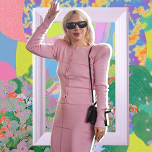 Леди Гага сменила имидж и появилась в неожиданно нежном образе в Милане