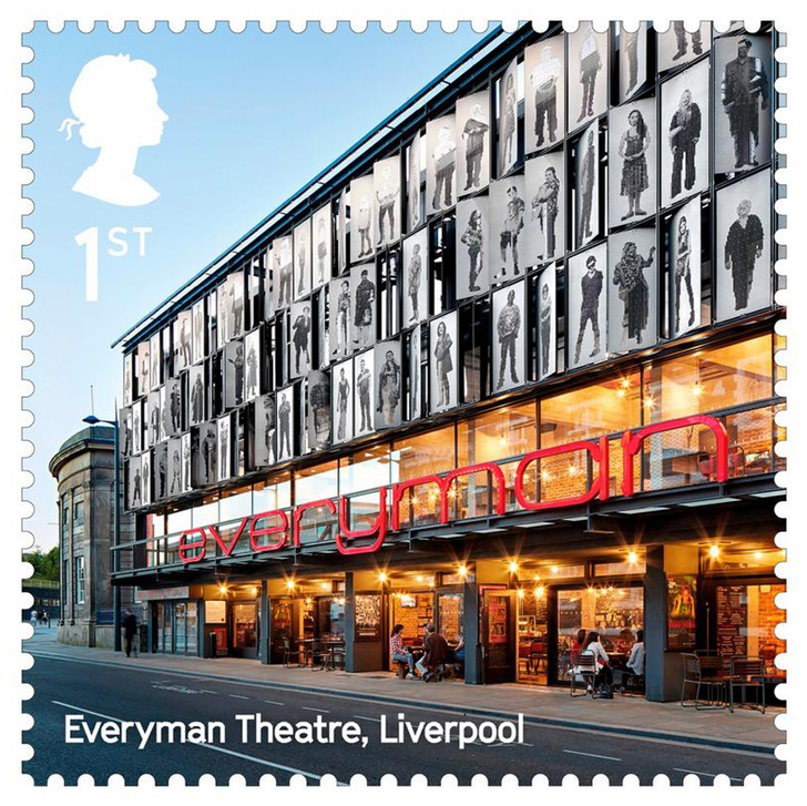 Почтовые марки с шедеврами современной архитектуры Великобритании