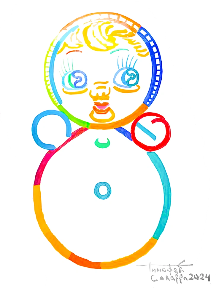 Тимофей Караффа-Корбут. «Матрешка». Kupol Gallery.