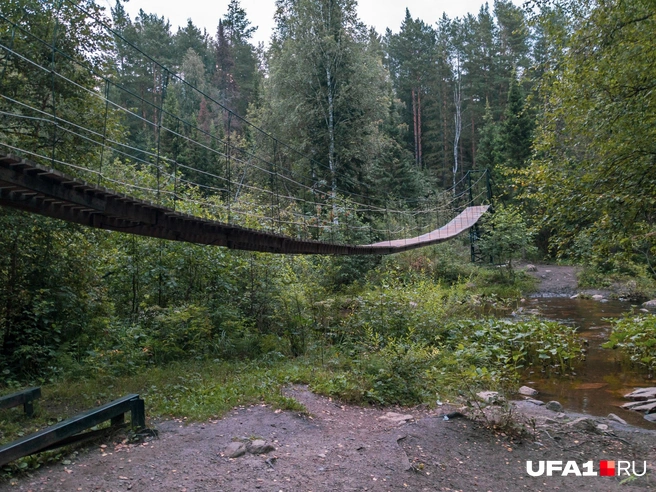 Мост в природном парке | Источник: Булат Салихов / UFA1.RU