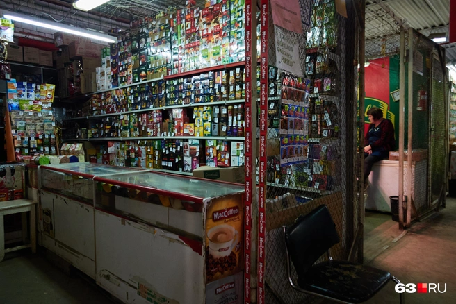 Так выглядит отдел с продуктами | Источник: Роман Данилкин / 63.RU