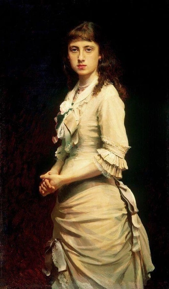 Иван Крамской. Портрет дочери Софьи. 1882 | Источник: Wikimedia Commons 