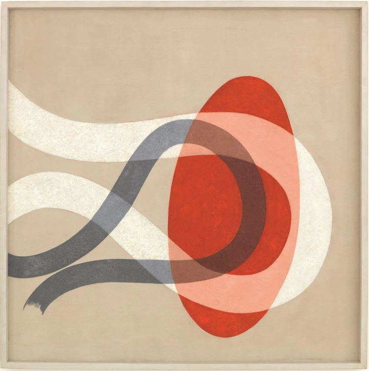 Ласло Махой-Надь, CH Space 6, 1941. Холст, масло. Галерея Galerie Le Minotaure. | Источник: artbasel.com