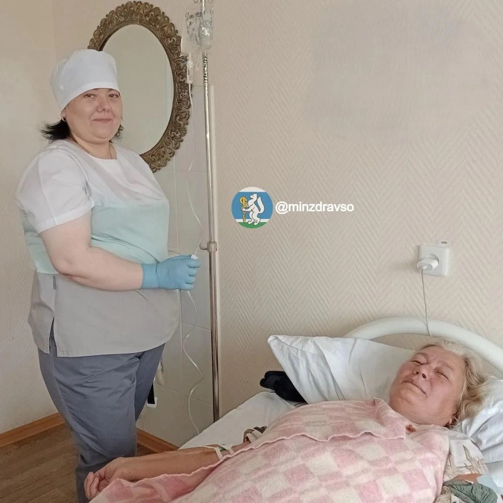 Состояние Татьяны улучшилось | Источник: Здоровье уральцев | Минздрав Свердловской области