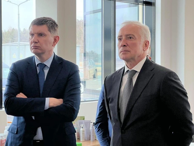 Максим Решетников прибыл в регион с рабочим визитом | Источник: телеграм-канал Владимира Мазура