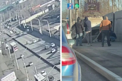 Авария на Тотмина привела к многокилометровой пробке в Октябрьском районе