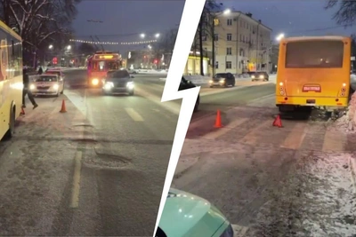 Bus hits 10-year-old boy in Yaroslavl; child hospitalized