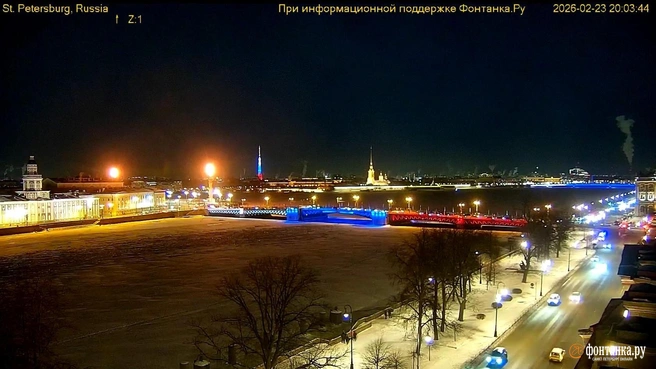 Источник: Видовые камеры проекта «Фонтанки» «Отличный Петербург»