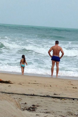 Михаил и дочка Ксении - Маруся | Источник: «Твиттер»