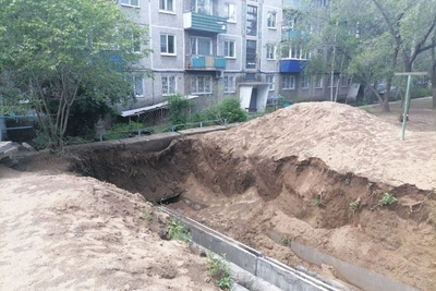 ТГК-14 оштрафовали за раскопки в микрорайоне Северный в Чите