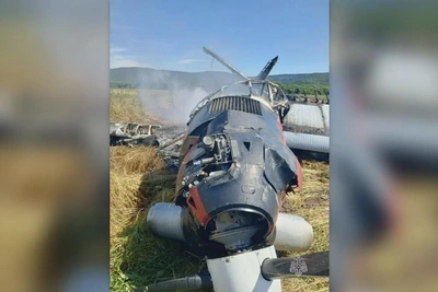 На Сахалине СК проверяет жёсткую посадку Ан-3 с парашютистами
