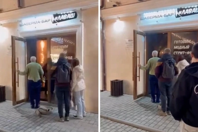 Пожар в шаверма-баре «Лаваш» в Омске