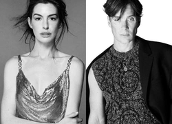 Роскошные и знаменитые: Киллиан Мерфи и Энн Хэтэуэй в кампании Versace