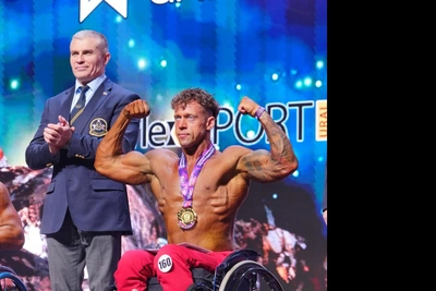 Altai's Disabled Bodybuilder Becomes Champion, Opens Gym