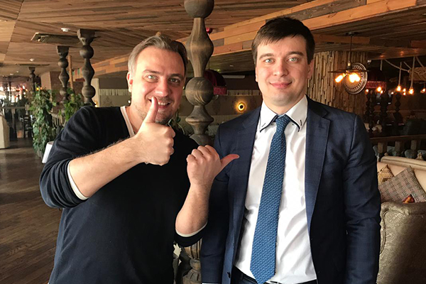 Адвокат Валерий Панасюк и Иван Коробов