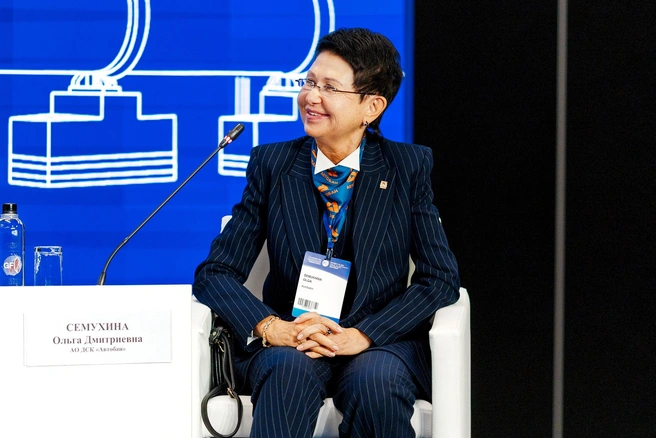 Ольга Семухина, заместитель генерального директора по управлению персоналом АО ДСК «Автобан» | Источник: «Фонтанка.ру»