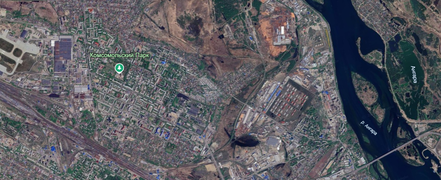 Второй Иркутск | Источник: Google.earth.com