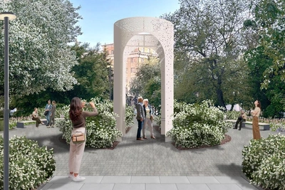 Дизайн-проект сквера «Водник» представлен в Новосибирске