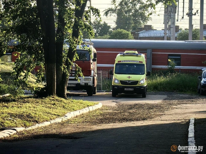 ОЖД рассказала о гибели двух сотрудников возле Финляндского вокзала | Источник: Ксения Потеева / «Фонтанка.ру»