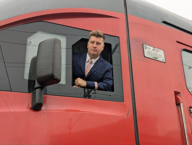 Сергей Быков мечтал о поездах с детства | Источник: пресс-служба ЗСЖД