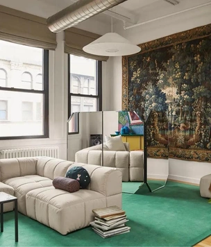 Барокко и хай-тек? Квартира 120 м² в Нью-Йорке