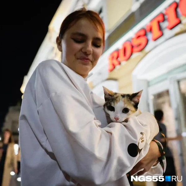 «Этой малышке всего 4 месяца. Она прилетела сюда с Камчатки»,&nbsp;— поделилась хозяйка кошечки | Источник: Евгений Софийчук / NGS55.RU