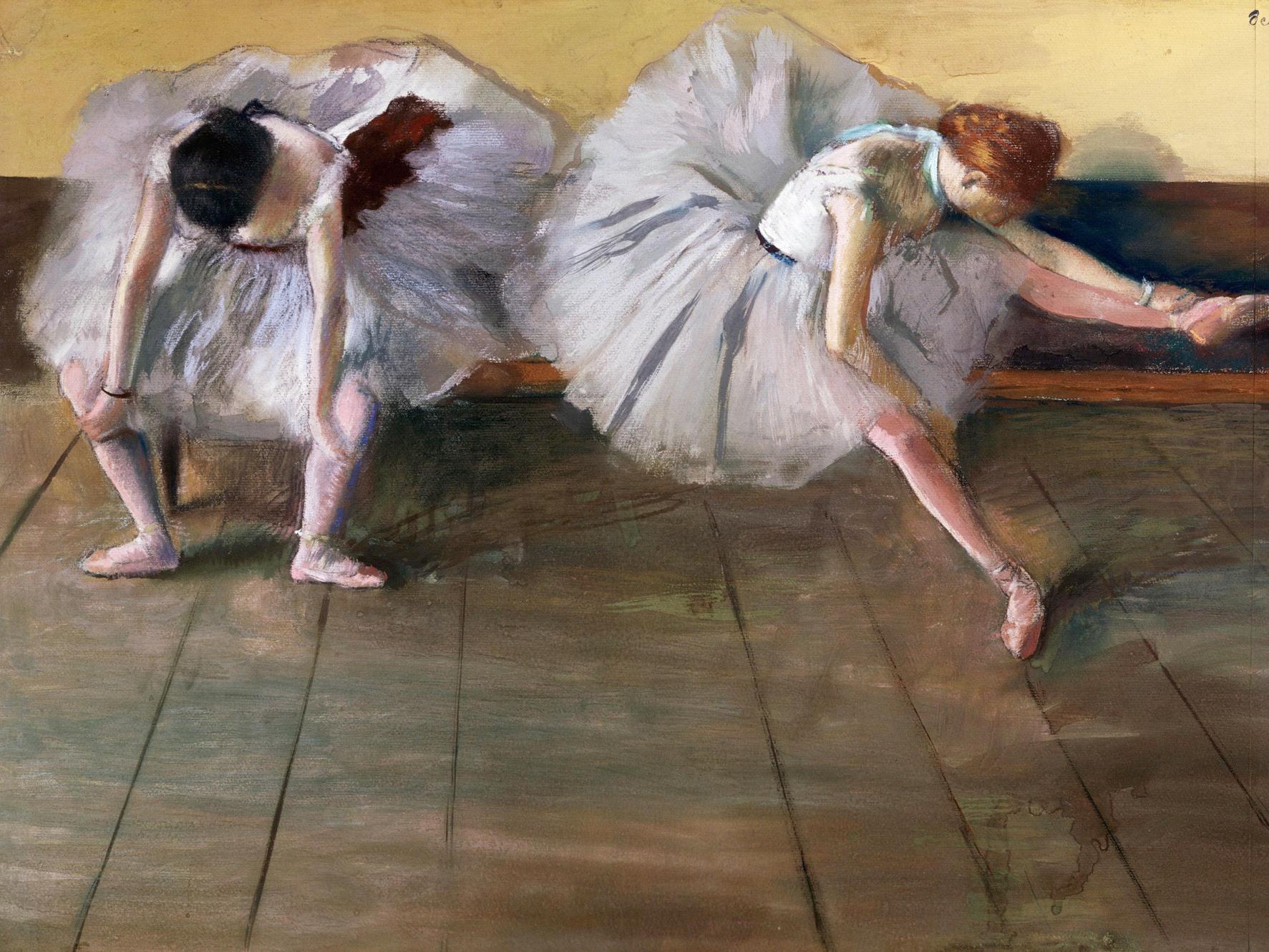 Edgar Degas () - эротическое искусство французского художника. 18+