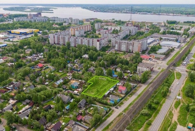 ДОМ.РФ объявил аукцион по продаже участка с домом в Ломоносовском округе Архангельска | Источник: ДОМ.РФ