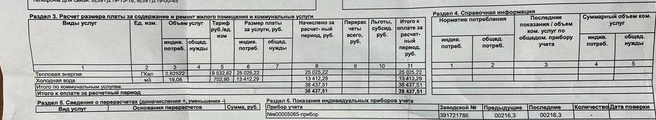Актуальная расчетка | Источник: житель Бражного для NGS24.RU