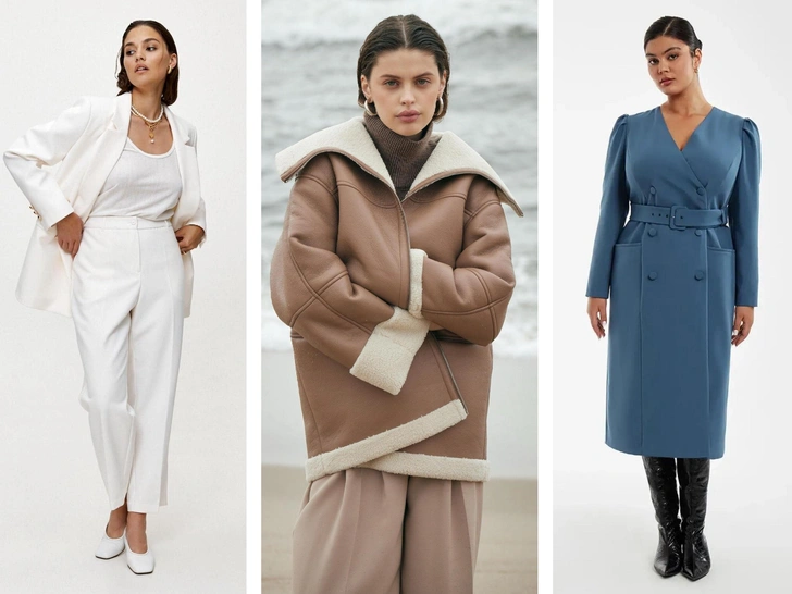 Базовый гардероб на зиму 2023/24 для девушек plus size: вам нужны всего 7 вещей | marieclaire.ru