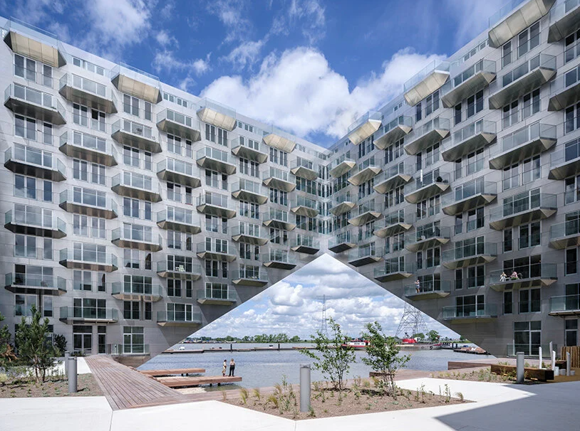 Дом на воде в Амстердаме от BIG и Barcode Architects | Источник: Oсип ван Дуйвенбоде