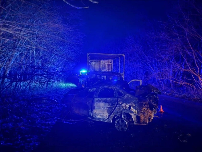 Столкновение автомобилей в Шпаковском округе | Источник: Госавтоинспекция Ставропольского края