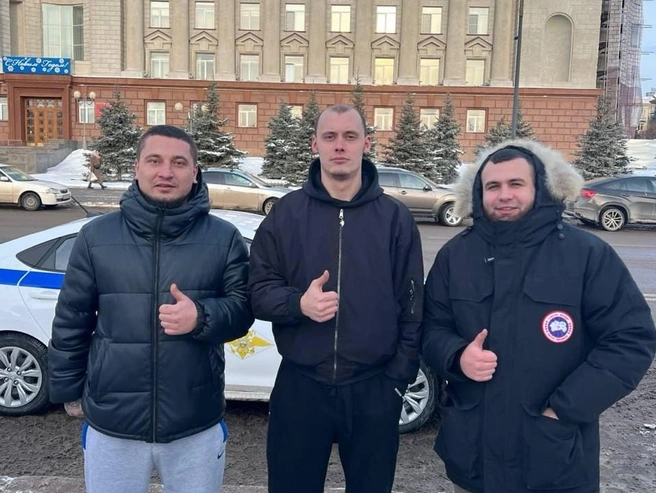 Водители поблагодарили красноярцев | Источник: «Борус. Люди» / Telegram